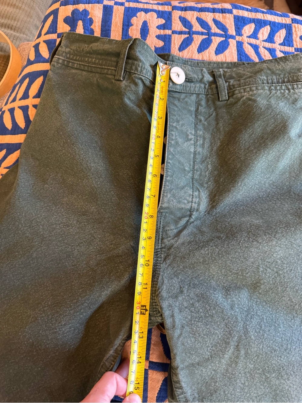 Jesse Kamm Olive Green sailor Pants size 10 - Picture 7 of 8